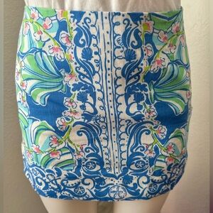 Lilly Pulitzer Floral Skirt